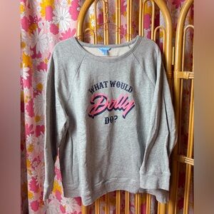 DRAPER JAMES 2X Dolly Parton Sweatshirt!